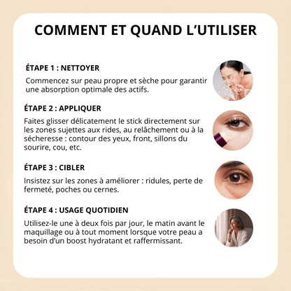 Stick au calcium anti ride