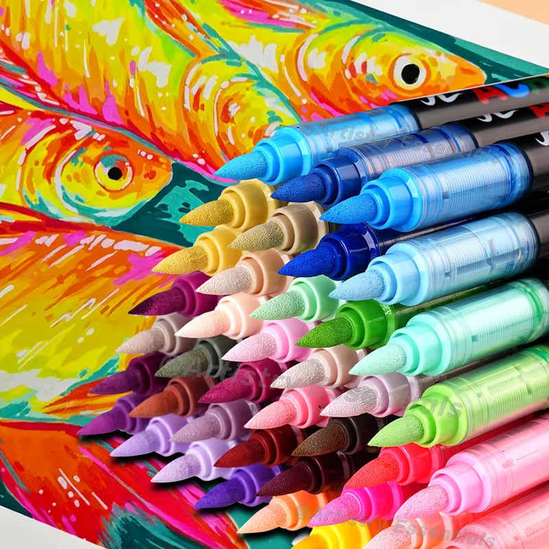 Ensemble de 288 Marqueurs Acryliques GUANGNA