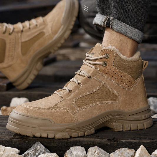 Chaussures de sécurité d'hiver  – Embout en acier et antidérapantes