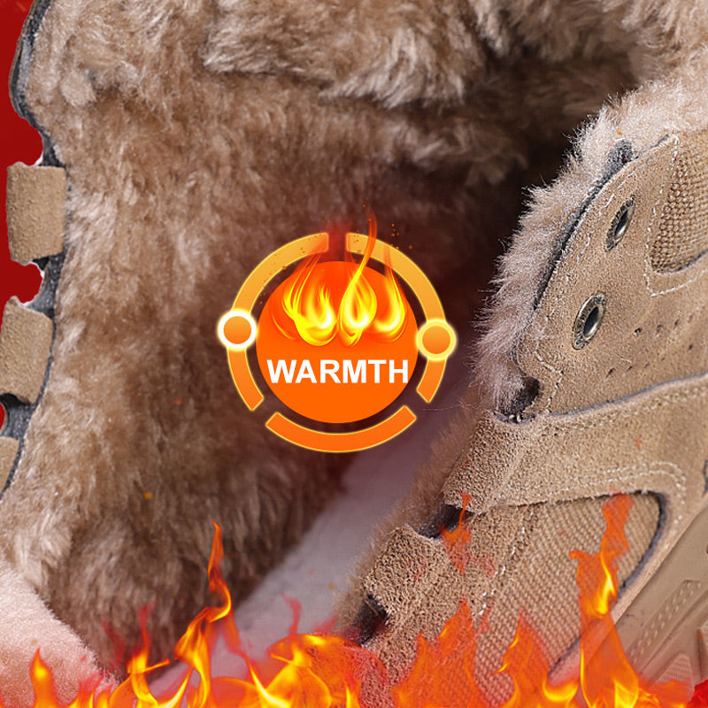 Chaussures de sécurité d'hiver  – Embout en acier et antidérapantes