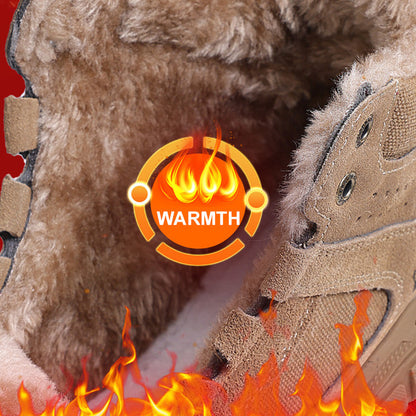 Chaussures de sécurité d'hiver  – Embout en acier et antidérapantes